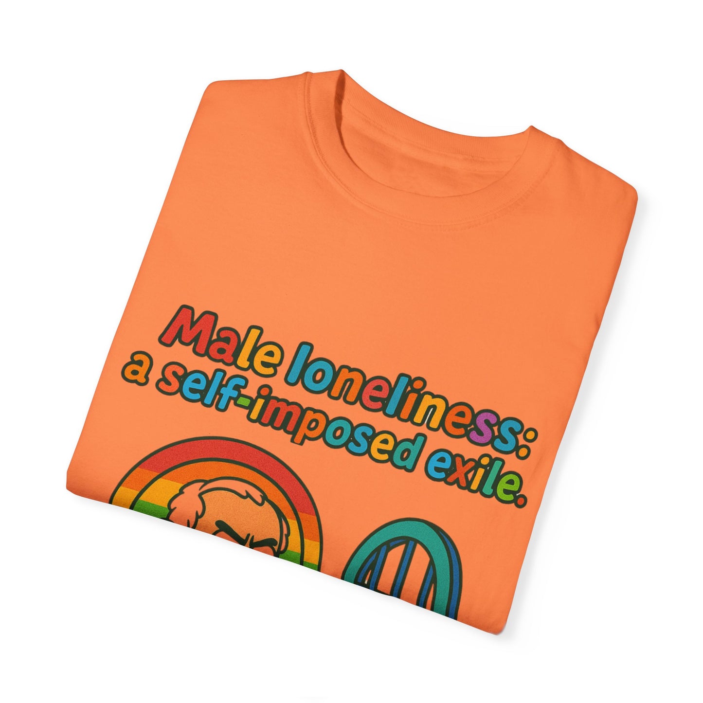 Male Loneliness: A Self-Imposed Exile Unisex T-Shirt