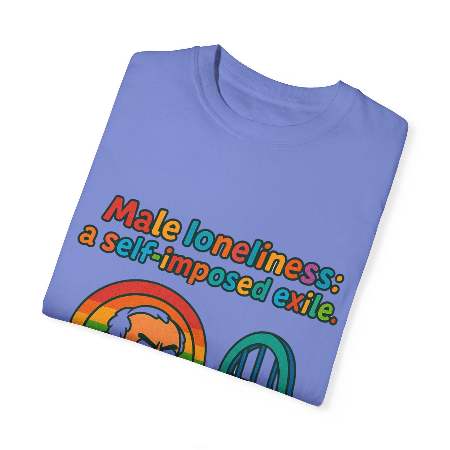 Male Loneliness: A Self-Imposed Exile Unisex T-Shirt
